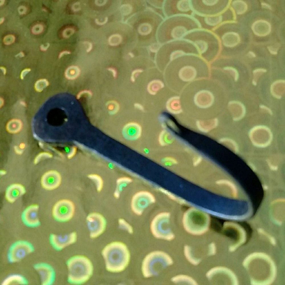 Large Baled Iron Fishhook--New - image 1